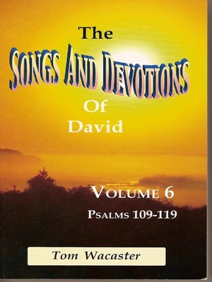 cover image of Songs and Devotions of David, Volume VI